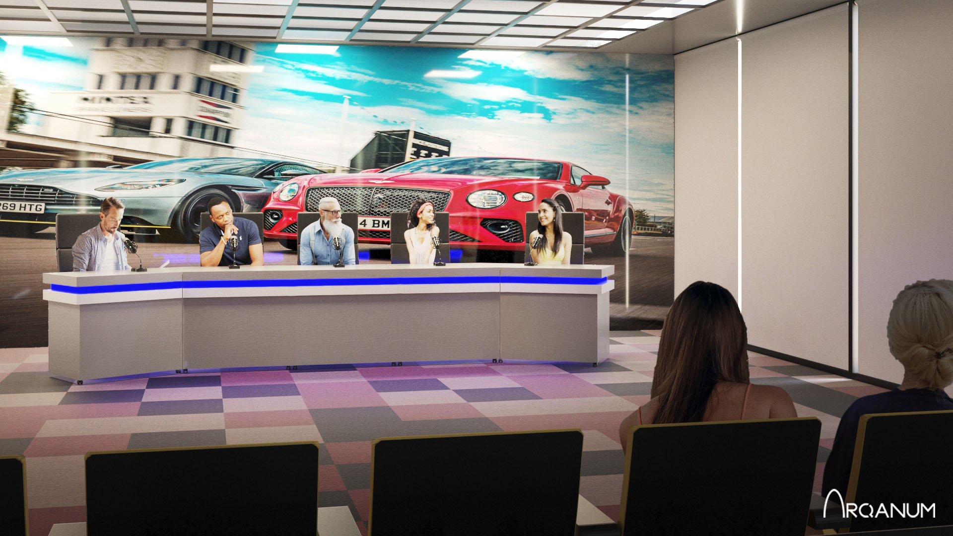 Office in Madrid, multidisciplinary set